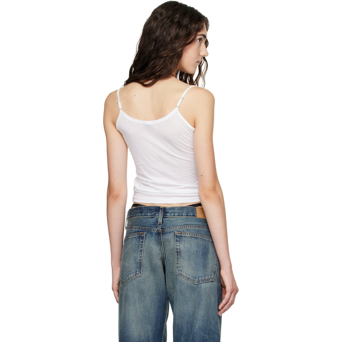 Raimundo Langlois White Henley Camisole