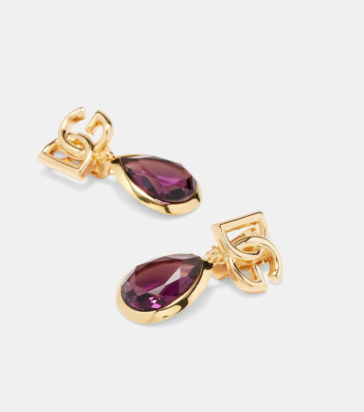 ピアス Dolce & Gabbana Dolce & Gabbana DG Clips Earrings Dolce & Gabbana DG Logo clip-on Earrings | Gold | FARFETCH