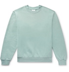 Les Girls Les Boys - Logo-Appliquéd Loopback Cotton-Jersey Sweatshirt - Green