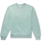 Les Girls Les Boys - Logo-Appliquéd Loopback Cotton-Jersey Sweatshirt - Green