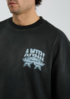 Amiri Championship Printed Cotton T-shirt Black
