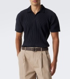 Homme Plissé Issey Miyake Basics pleated polo shirt