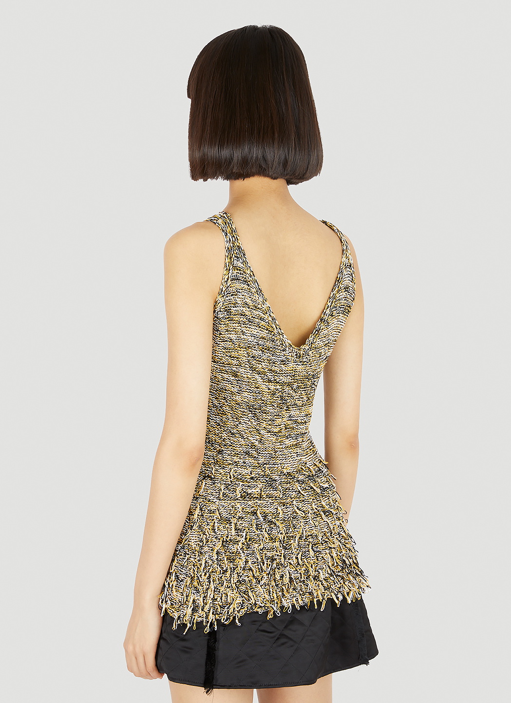 Durazzi Milano Mouline Knit Tank Top