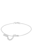 SAINT LAURENT - Ysl Logo Fine Chain Bracelet