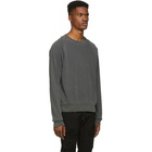 John Elliott Black Vintage Thermal Lined Sweatshirt