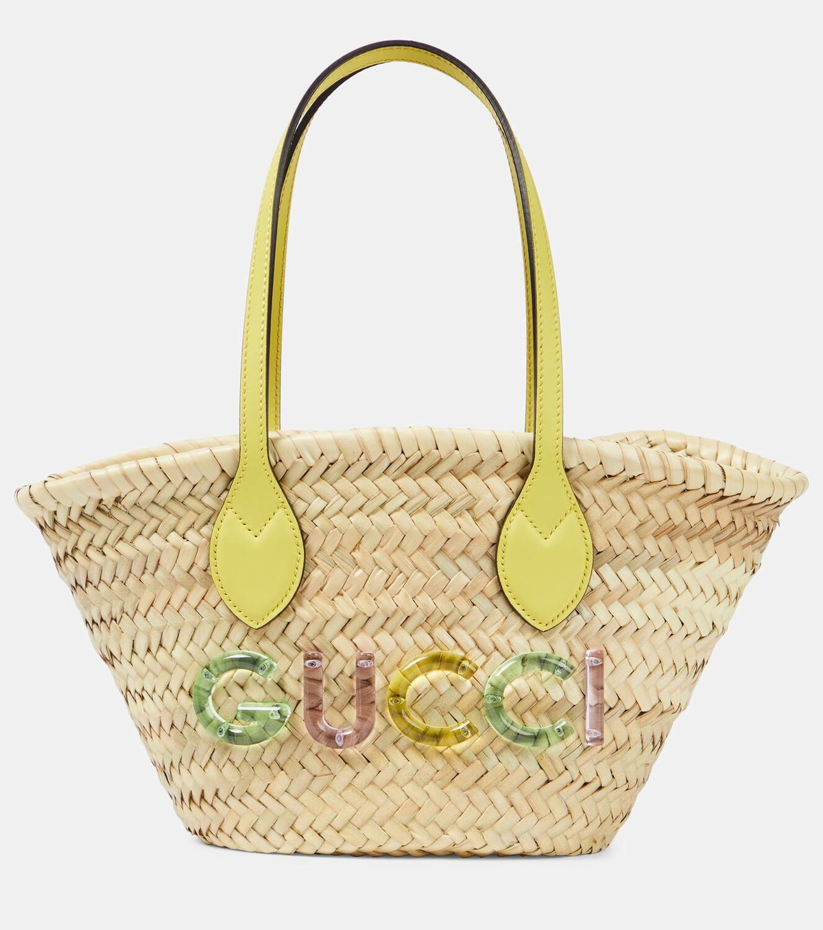 Gucci Small logo straw basket bag Gucci