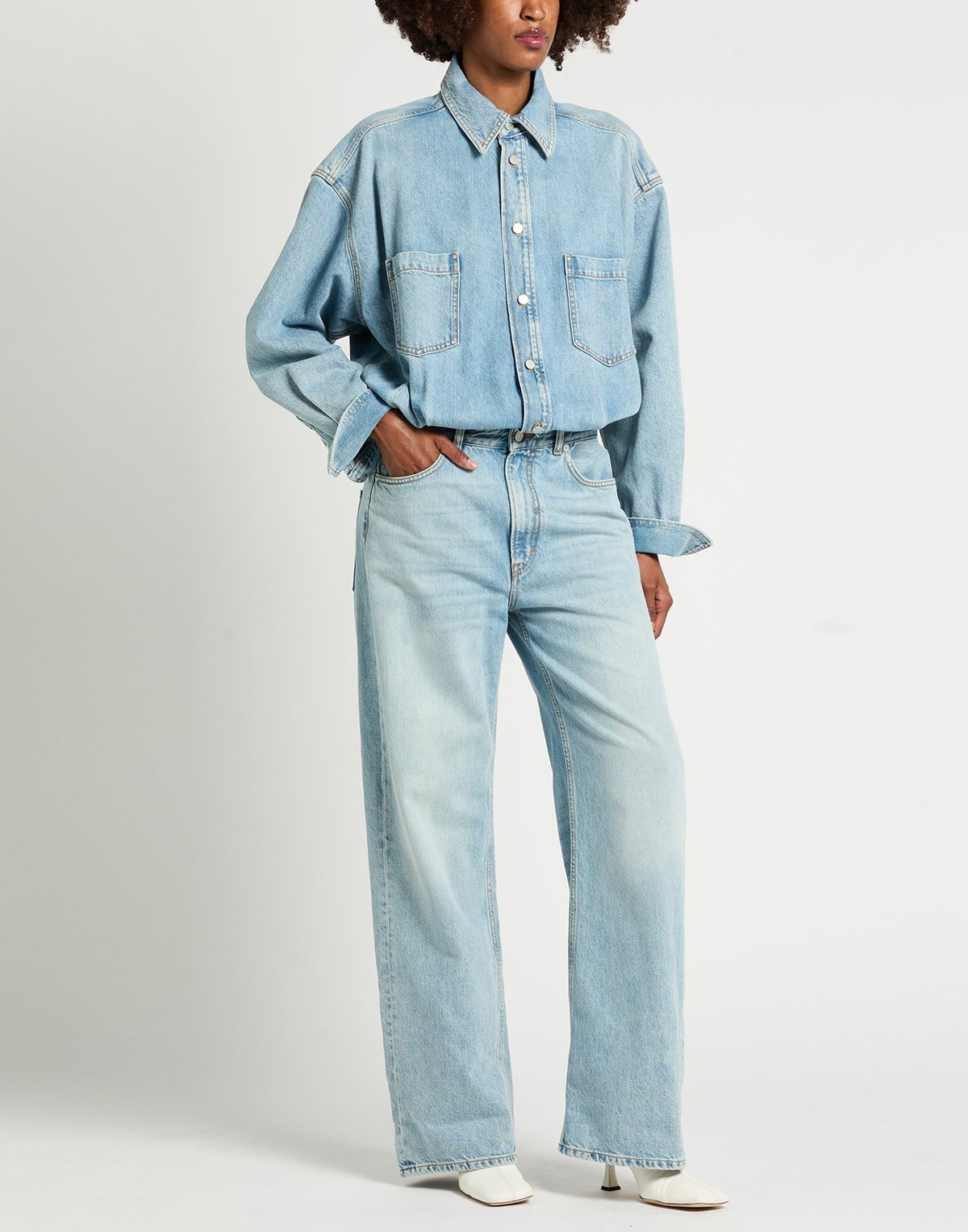 Haikure Womens Jumpsuit in Blue
