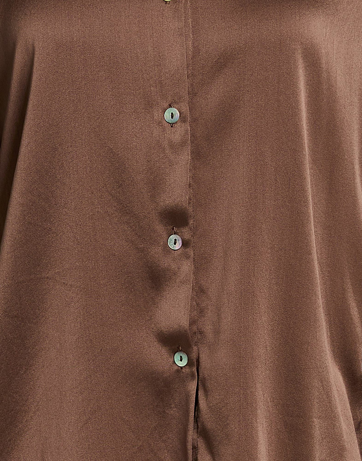 Crossley Womens Shirt Chocolate in Brown