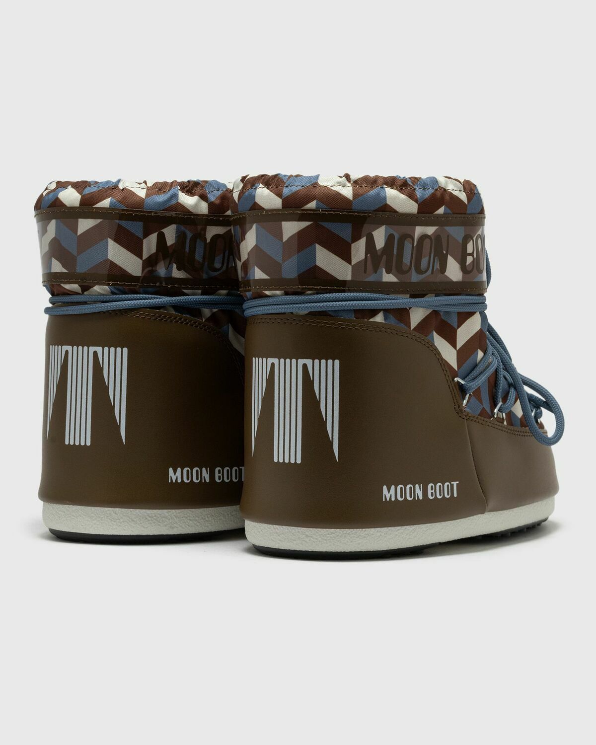 Moon Boot Mb Icon Low Optical Blue/Brown Boots