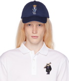 Polo Ralph Lauren Navy Polo Bear Twill Ball Cap