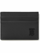 Burberry - Logo-Embellished Full-Grain Leather Cardholder