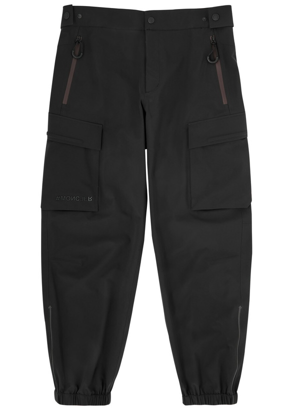 Photo: Moncler Grenoble Day-Namic Stretch-nylon Cargo Trousers Black