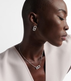Messika So Move 18kt white gold earrings with diamonds