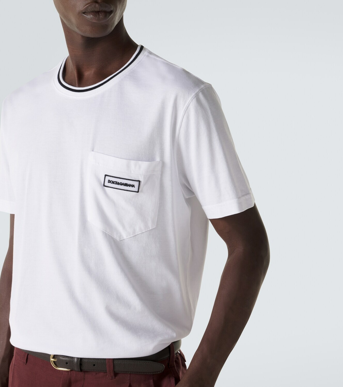 Dolce&Gabbana Logo cotton jersey T-shirt