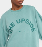 The Upside Tortuga Saturn logo cotton sweatshirt