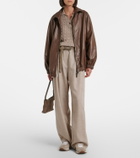Brunello Cucinelli Monili suede sneakers