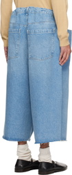 Camiel Fortgens Blue Big Denim Shorts