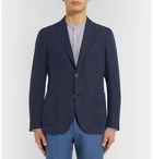 Incotex - Unstructured Linen and Cotton-Blend Blazer - Men - Navy