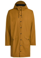 Rains Long Waterproof Jacket Beige