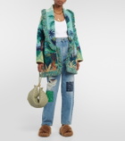 Alanui - Natural Sanctuary cashmere jacquard cardigan