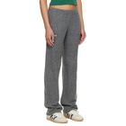 Sporty & Rich Gray Heritage Yankees Serif Cashmere Lounge Pants