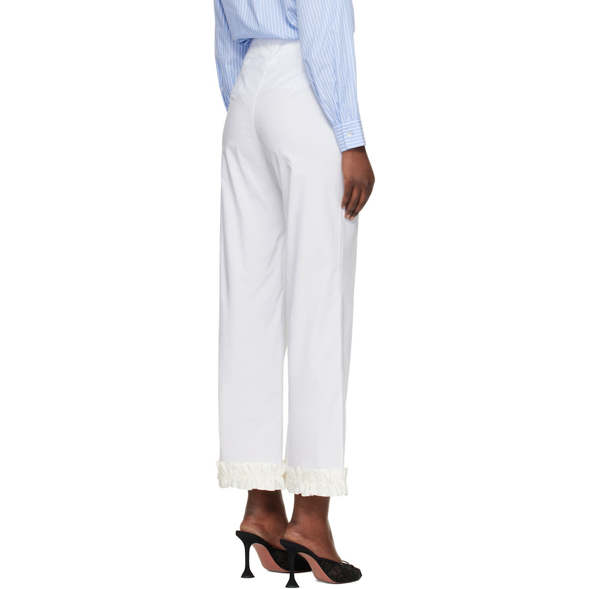 Hai White Leo Trousers