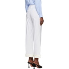Hai White Leo Trousers
