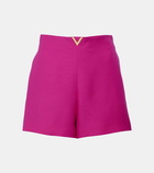 Valentino VGold Crepe Couture shorts