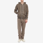 Rick Owens DRKSHDW Men's Jasons Mediumweight Hoody in Dust