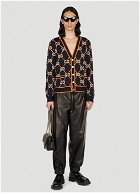 Gucci - Leather Jogging Pants in Black