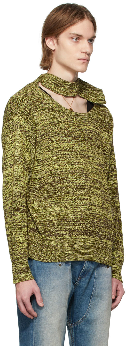 Y/PROJECT Evergreen Triple Collar スウェット Y/Project Green Three Collar Sweater Y/Project