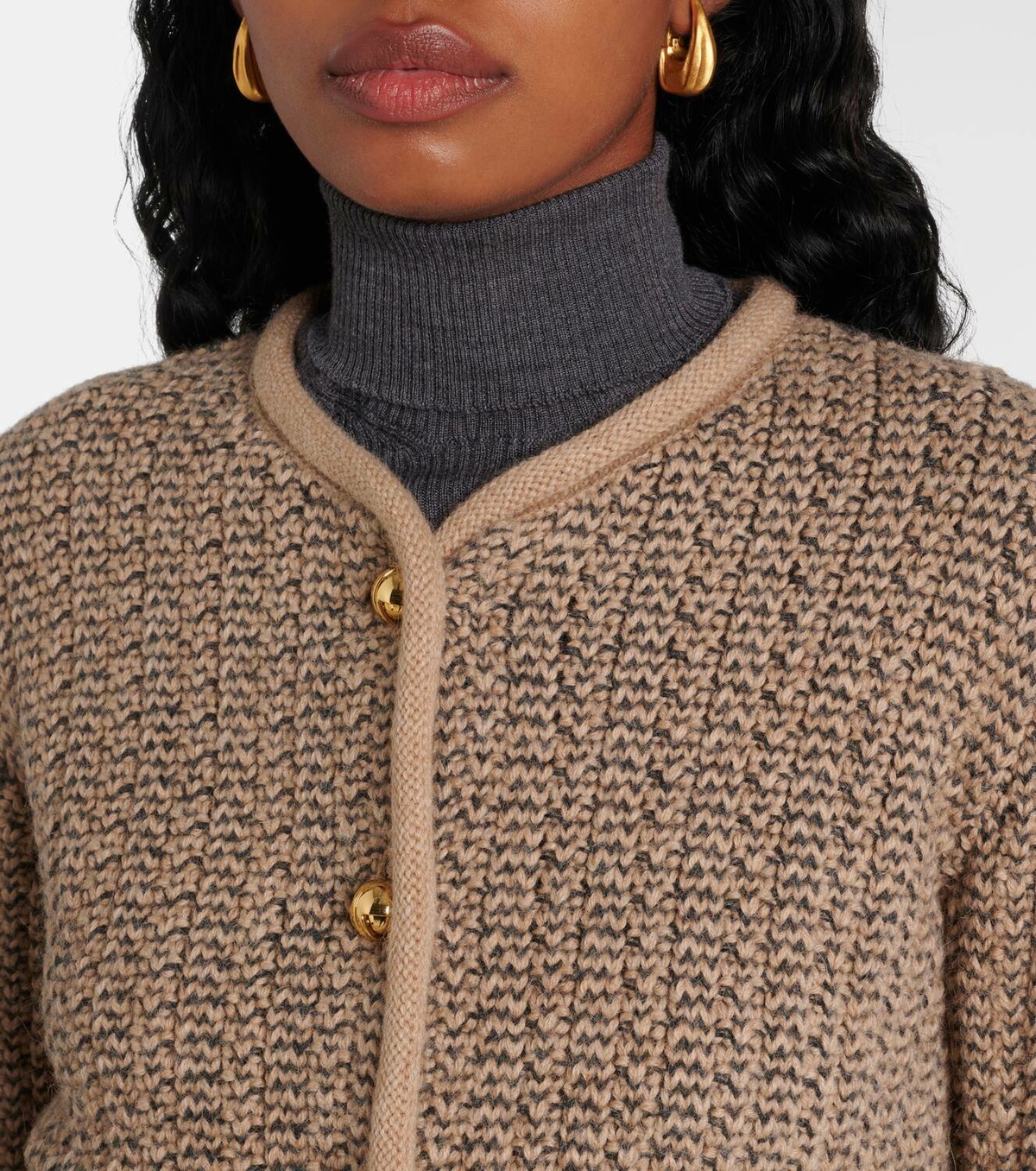 Patou Wool and alpaca cardigan