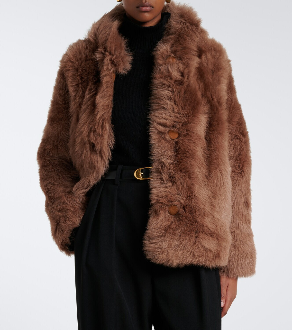 Proenza Schouler White Label Michelle shearling jacket