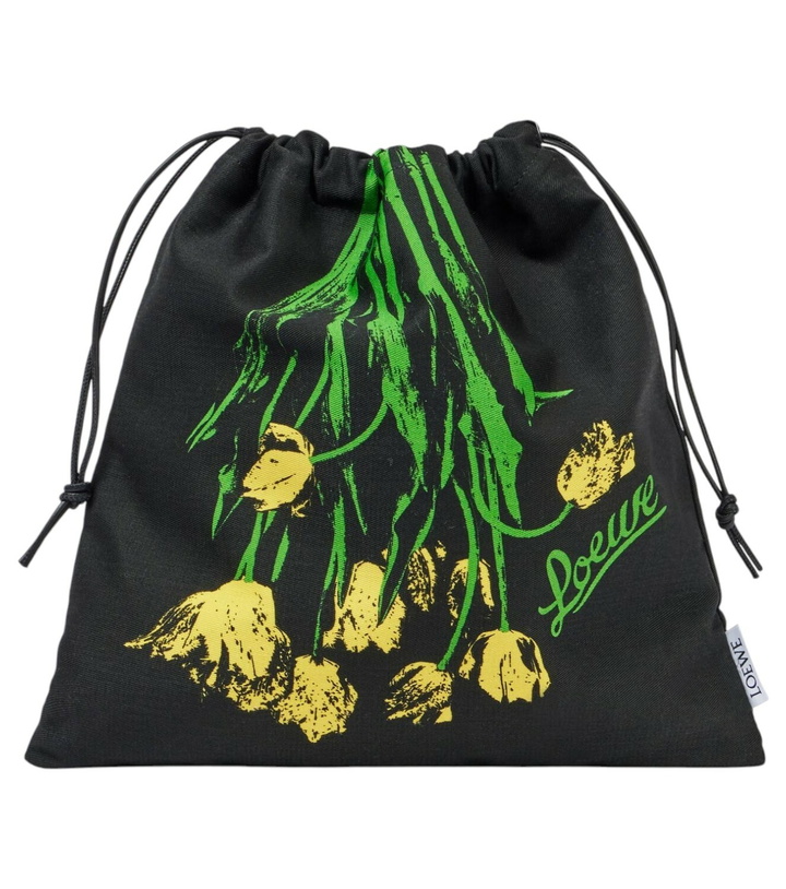 Photo: Loewe Paula's Ibiza Tulips canvas pouch