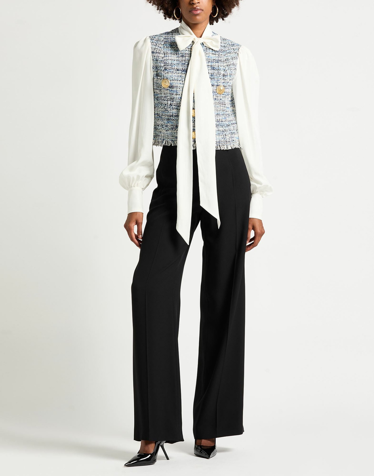 Balmain Womens Jacket Light in Blue