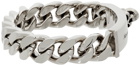 Alexander McQueen Silver Identity Chain Bracelet