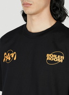 Boiler Room x P.A.M. - Logo Print T-Shirt in Black