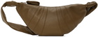 LEMAIRE Brown Small Croissant Bag