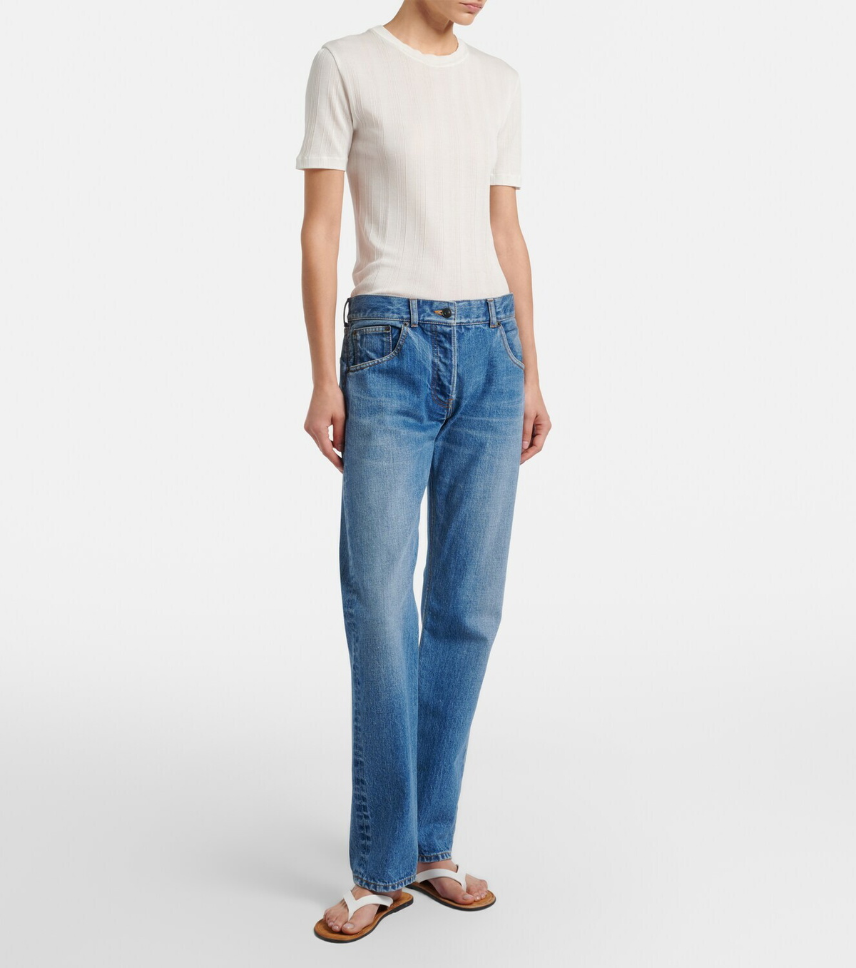The Row Fima straight jeans