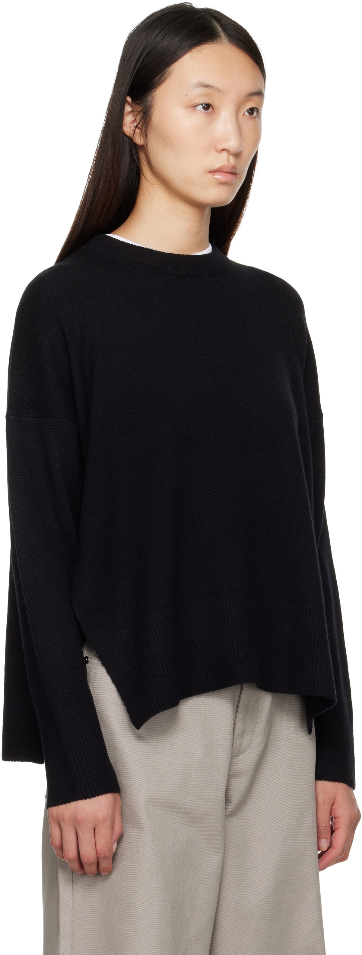 Maria McManus Black Swing Sweater