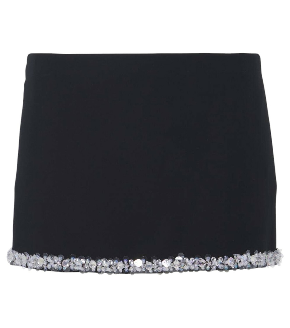ミニスカート GUCCI Black Viscose Blend Mini Skirt luxury-women-gucci-used-