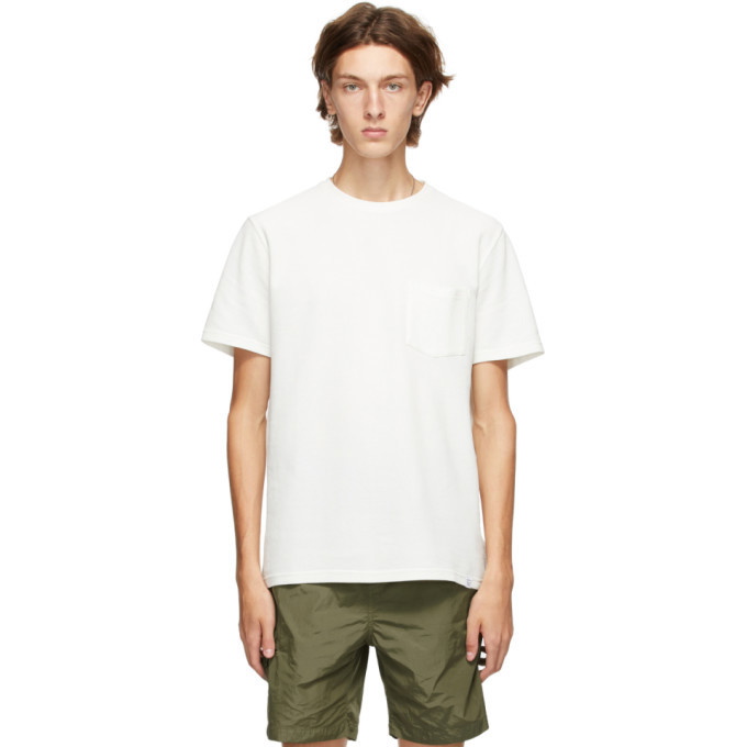 Photo: Norse Projects White Niels Pigment Dye T-Shirt