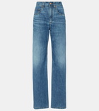 Brunello Cucinelli High-rise straight jeans