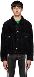 Doublet Black Raw Edge Jacket