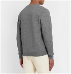 Sunspel - Mélange Loopback Cotton-Jersey Sweatshirt - Gray