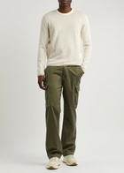 Rag & Bone Harvey Cotton-blend Jumper Ivory
