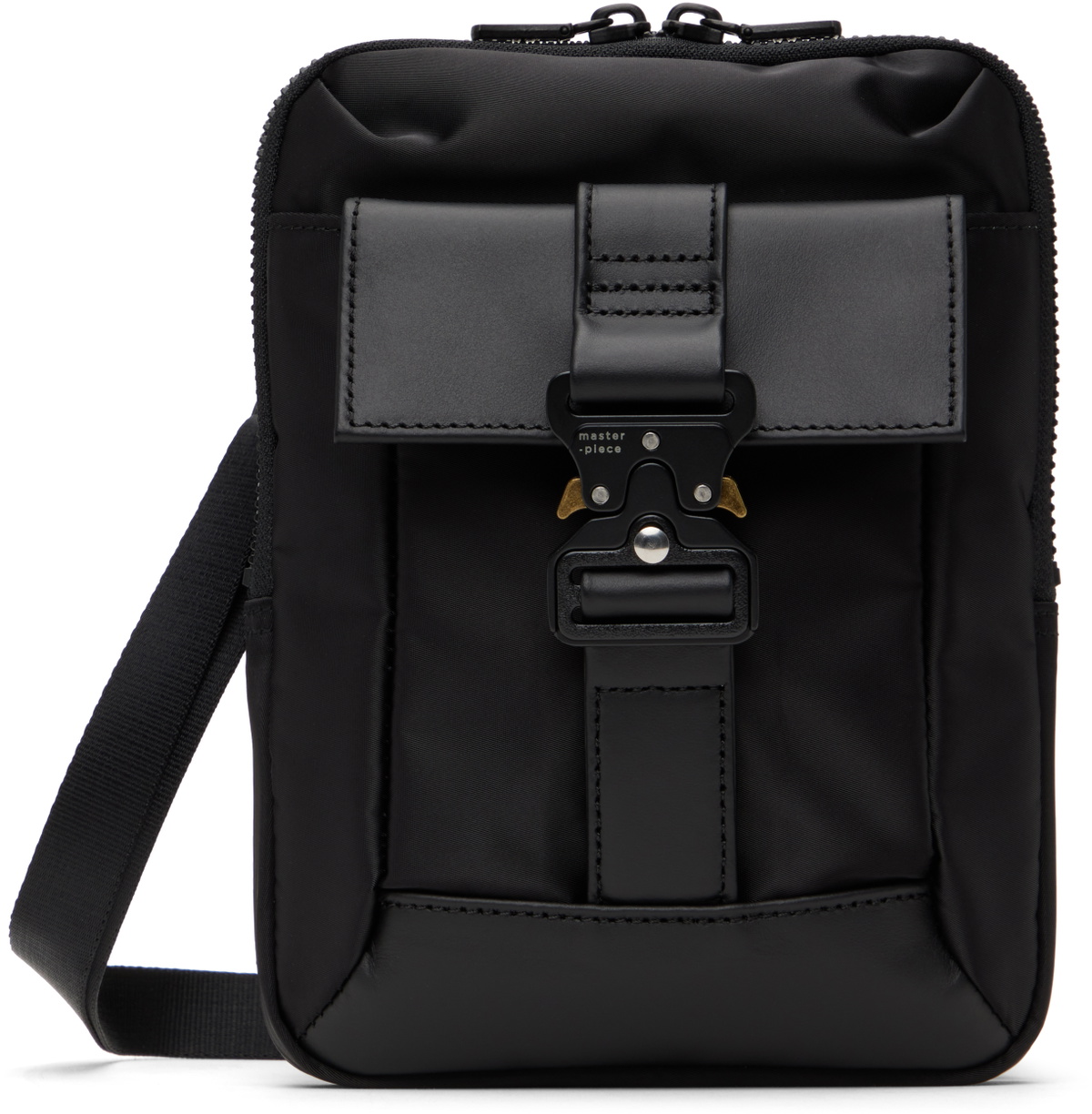 master-piece Black Confi Nylon Pouch