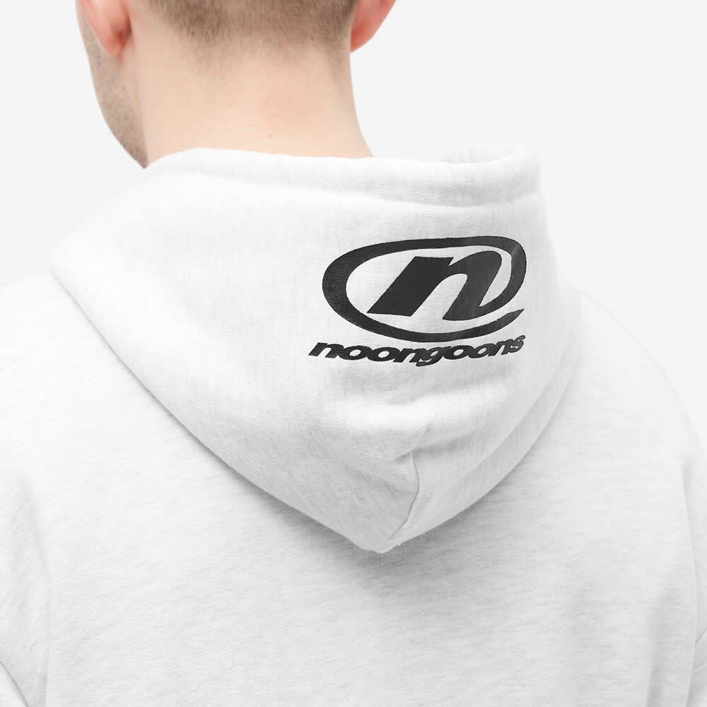 Noon Goons Men's Find Me Popover Hoody in Heather Grey Noon