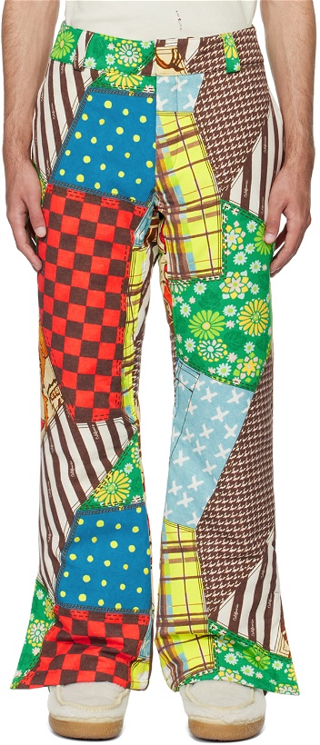 Photo: ERL Multicolor Cowboy Snowboard Down Trousers