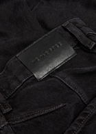 Free People Good Luck Barrel-leg Jeans Black